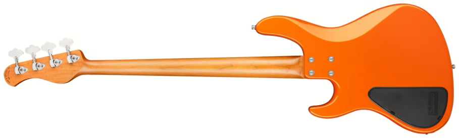 Sadowsky Modern Bass 24-fret 4c Metroexpress Active Mn - Solid Candy Apple Orange Metallic - Solidbody E-bass - Variation 1
