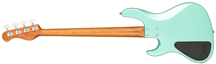 Sadowsky Modern Bass 24-fret 4c Metroexpress Active Mn - Solid Sage Green Metallic - Solidbody E-bass - Variation 1