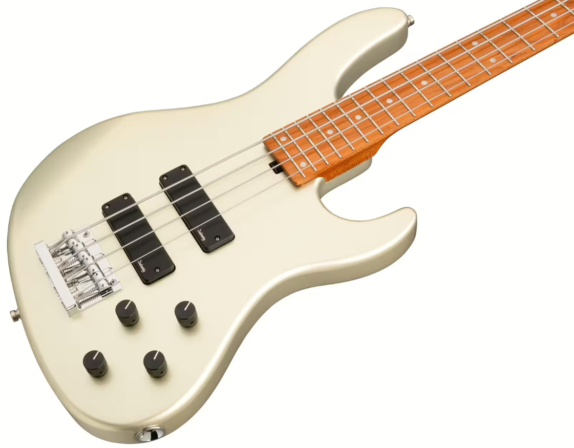 Sadowsky Modern Bass 24-fret 4c Metroexpress Active Mn - Solid Champagne Metallic - Solidbody E-bass - Variation 2