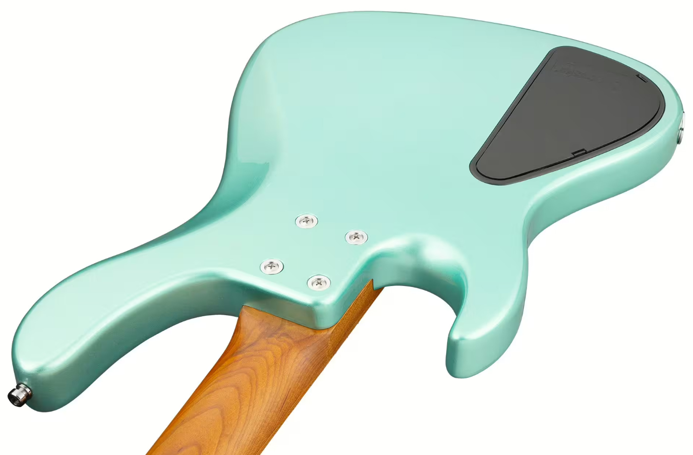Sadowsky Modern Bass 24-fret 4c Metroexpress Active Mn - Solid Sage Green Metallic - Solidbody E-bass - Variation 3