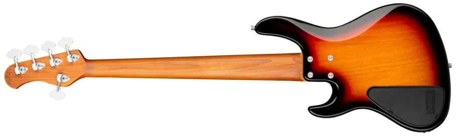 Sadowsky Modern Bass 24-fret 5c Metroexpress Active Mor - Tobacco Sunburst Transparent - Solidbody E-bass - Variation 1
