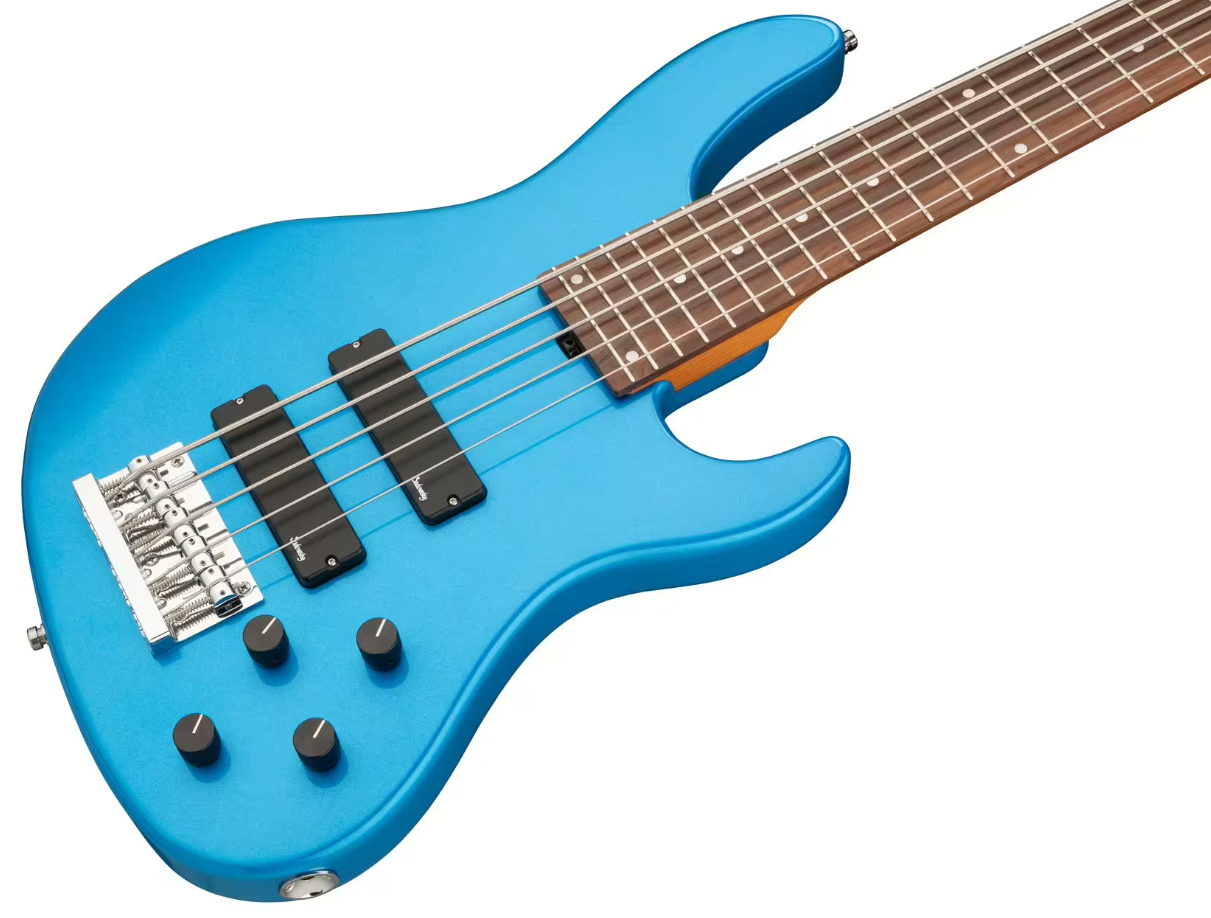 Sadowsky Modern Bass 24-fret 5c Metroexpress Active Mor - Solid Ocean Blue Metallic - Solidbody E-bass - Variation 2