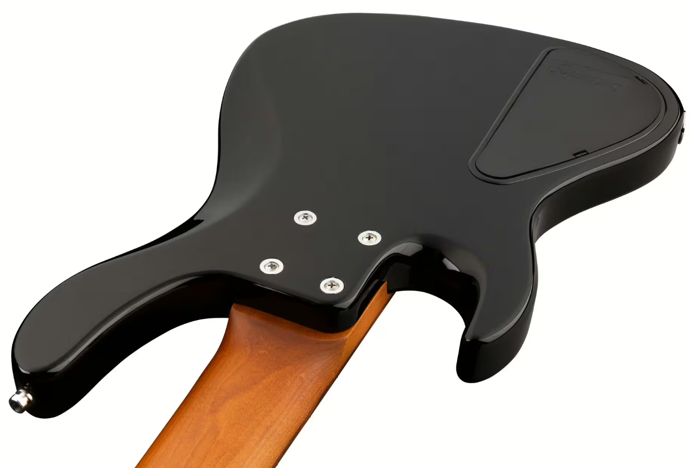 Sadowsky Modern Bass 24-fret 5c Metroexpress Active Mor - Solid Black - Solidbody E-bass - Variation 3