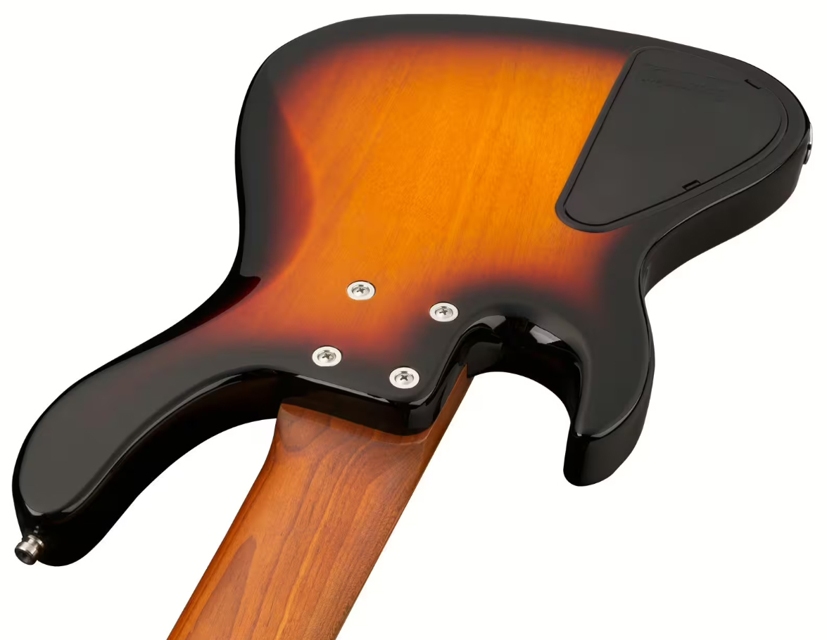 Sadowsky Modern Bass 24-fret 5c Metroexpress Active Mor - Tobacco Sunburst Transparent - Solidbody E-bass - Variation 3