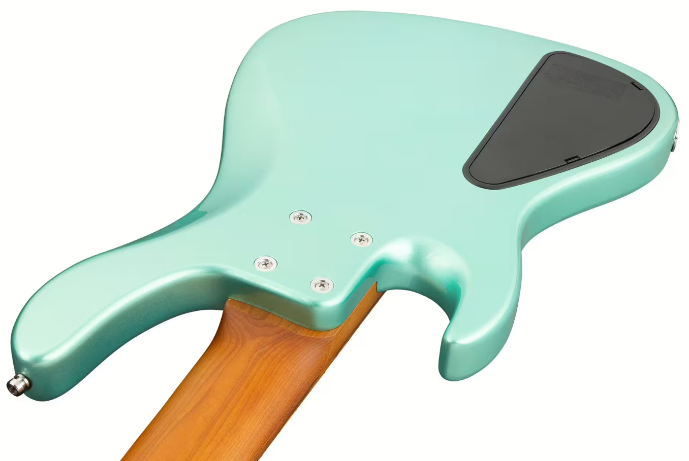 Sadowsky Modern Bass 24-fret 5c Metroexpress Active Mor - Solid Sage Green Metallic - Solidbody E-bass - Variation 3