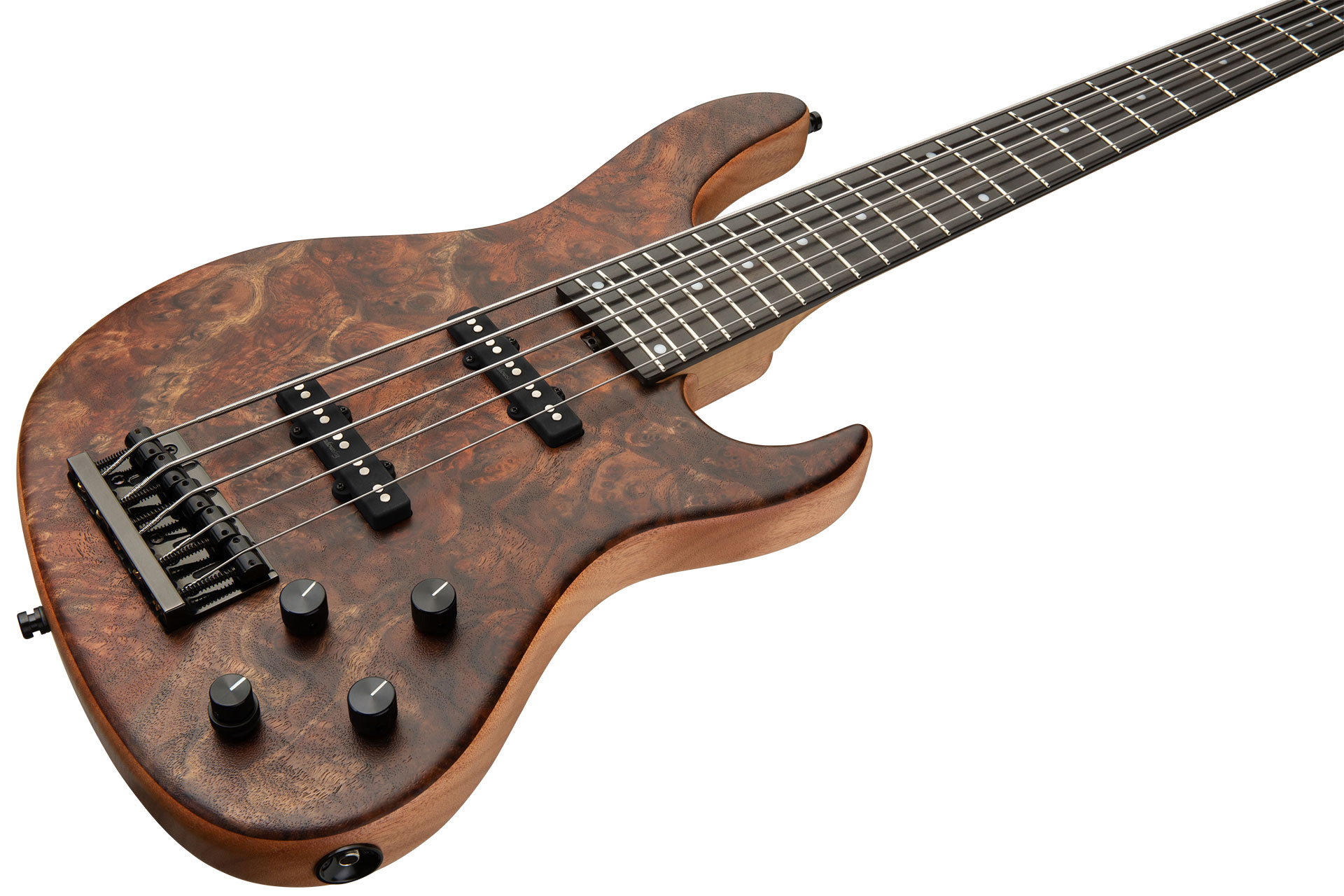 Sadowsky Modern Bass 24 Fret 5c Metroline Ltd 2021 All Okoume Active Mor - Natural - Solidbody E-bass - Variation 2