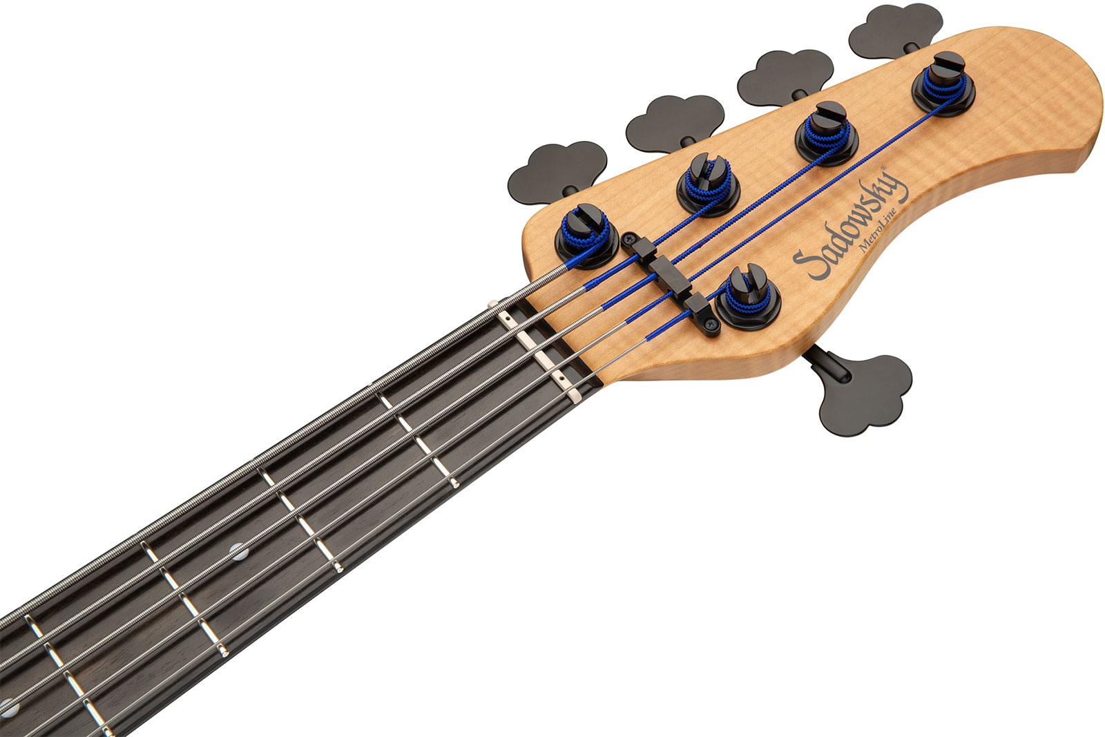 Sadowsky Modern Bass 24 Fret 5c Metroline Ltd 2021 All Okoume Active Mor - Natural - Solidbody E-bass - Variation 4