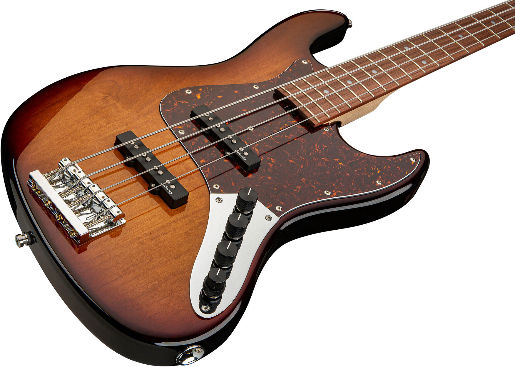 Sadowsky Modern Bass 24 Fret Alder 4c Metroline All Active Mor - '59 Burst Transparent - Solidbody E-bass - Variation 2