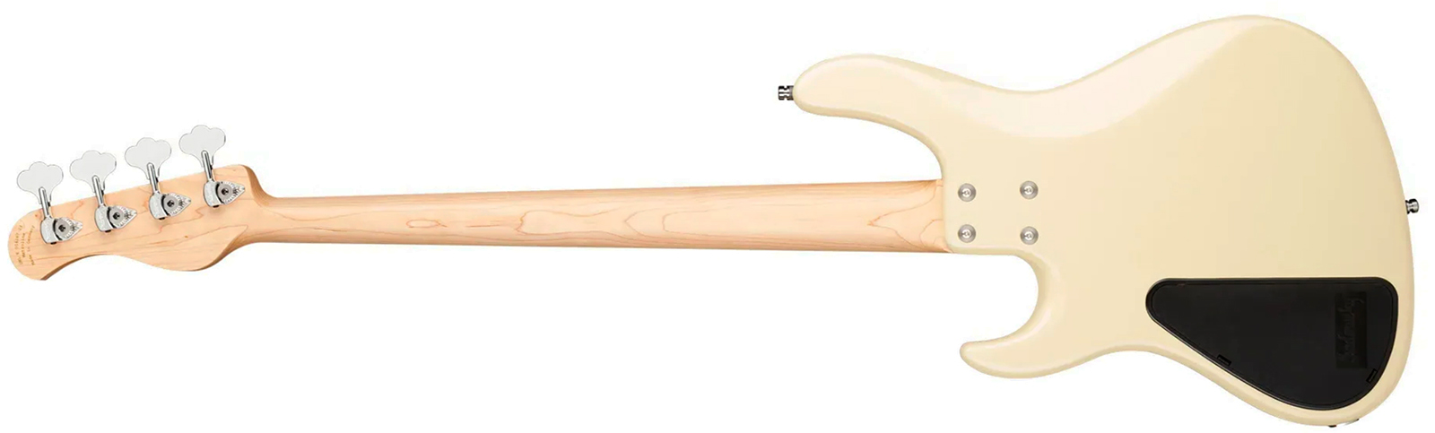 Sadowsky Modern Bass 24 Fret Ash 4c Metroline All Active Mn - Solid Olympic White - Solidbody E-bass - Variation 1