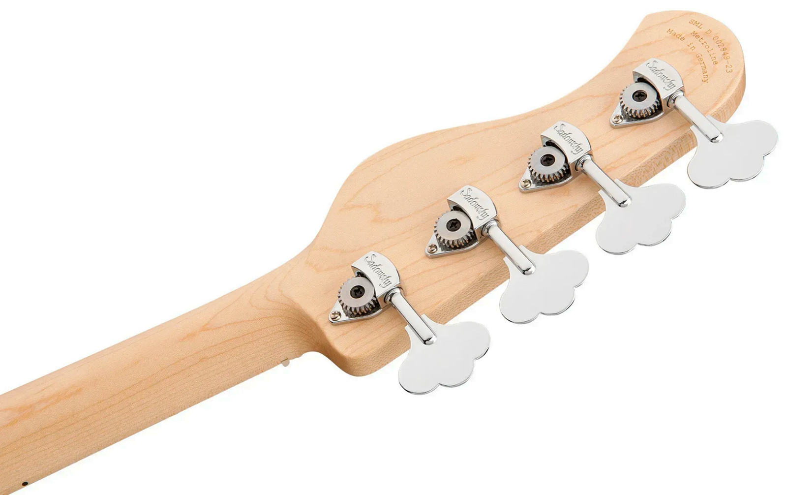 Sadowsky Modern Bass 24 Fret Ash 4c Metroline All Active Mn - Almond Sunburst Transparent Satin - Solidbody E-bass - Variation 2