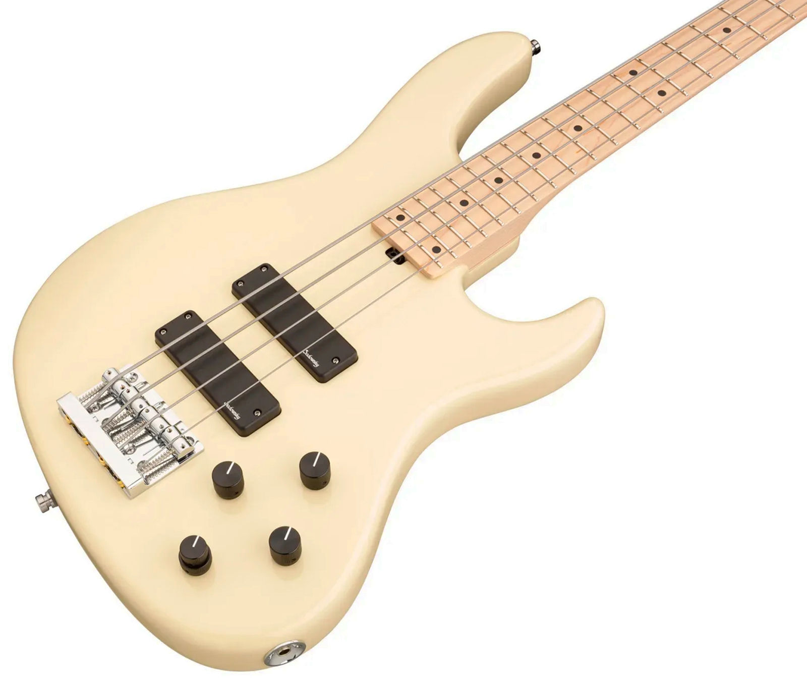 Sadowsky Modern Bass 24 Fret Ash 4c Metroline All Active Mn - Solid Olympic White - Solidbody E-bass - Variation 2