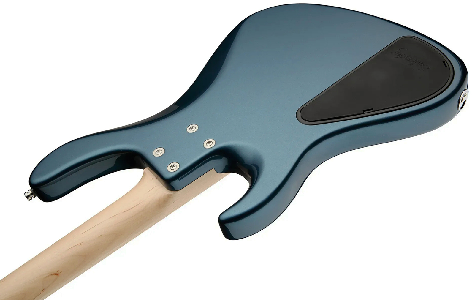 Sadowsky Modern Bass 24 Fret Ash 4c Metroline All Active Mn - Solid Dark Lake Placid Blue Metallic - Solidbody E-bass - Variation 3