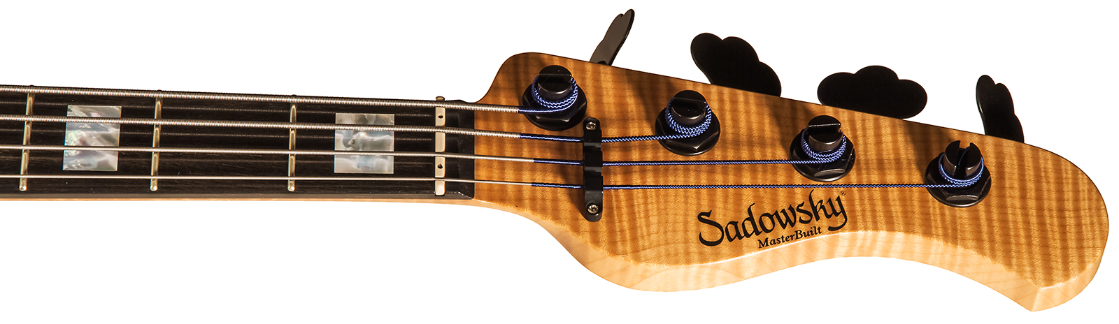 Sadowsky Modern Bass 24 Frets 4c Masterbuilt Ltd All Active Eb - Natural - Solidbody E-bass - Variation 3