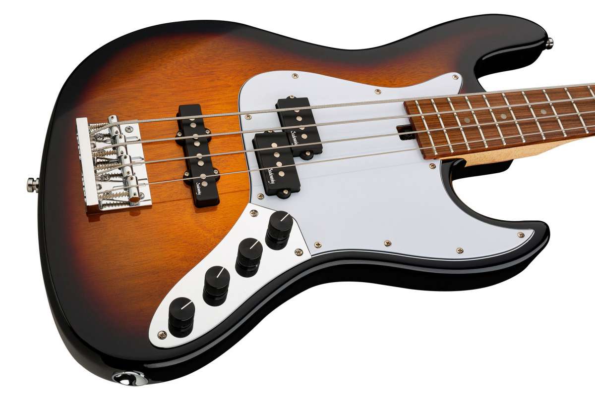 Sadowsky Hybrid P/j Bass 21 Fret 4c Metroexpress Mor - Tobacco Burst Transparent - Solidbody E-bass - Variation 2