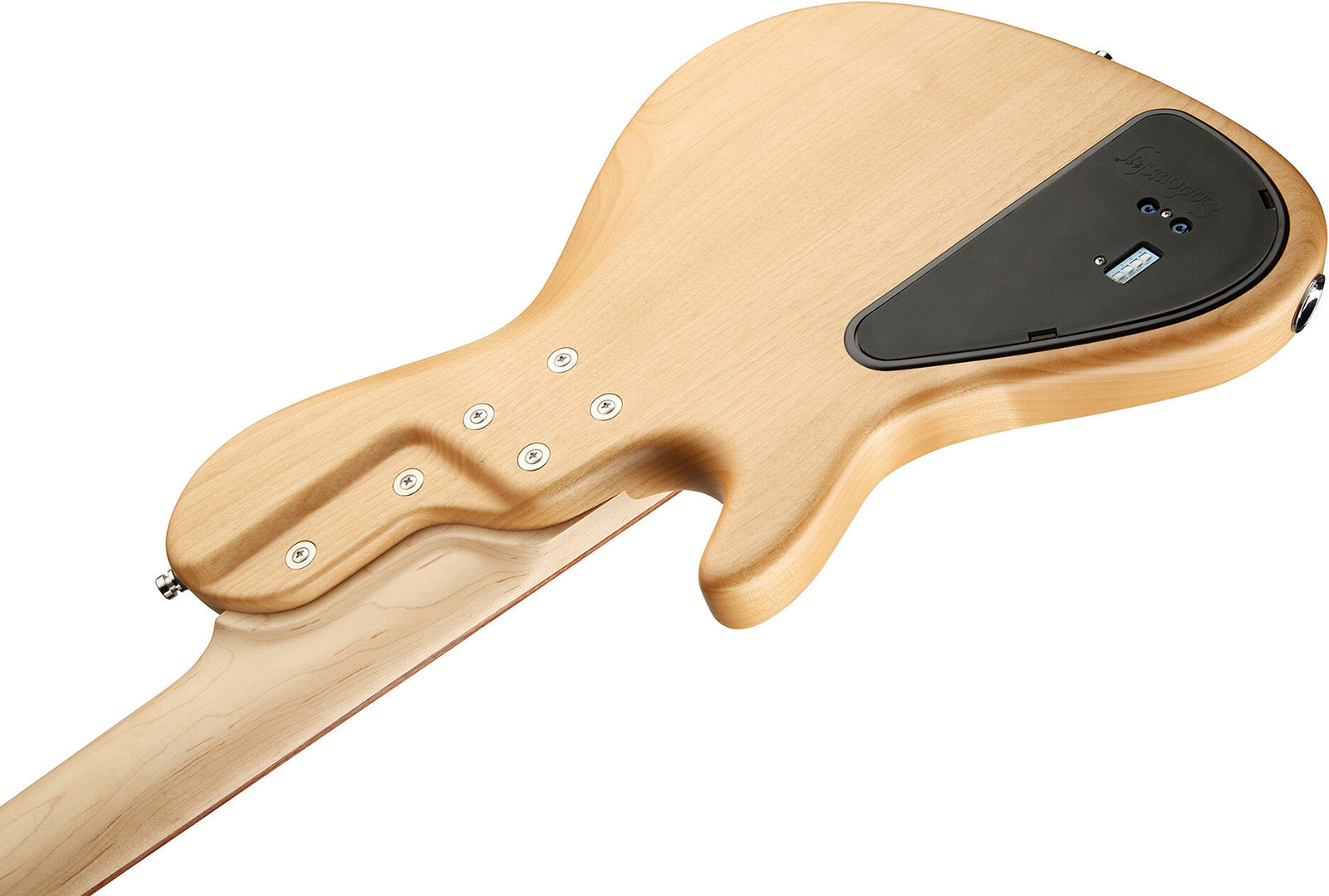 Sadowsky Single Cut Bass 24f Alder 5c Metroline All Active Pf - Natural Satin - Solidbody E-bass - Variation 3