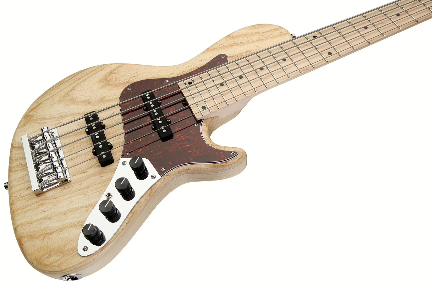 Sadowsky Single Cut Bass 24f Ash 5c Metroline All Active Mn - Natural Trans. Satin - Solidbody E-bass - Variation 2