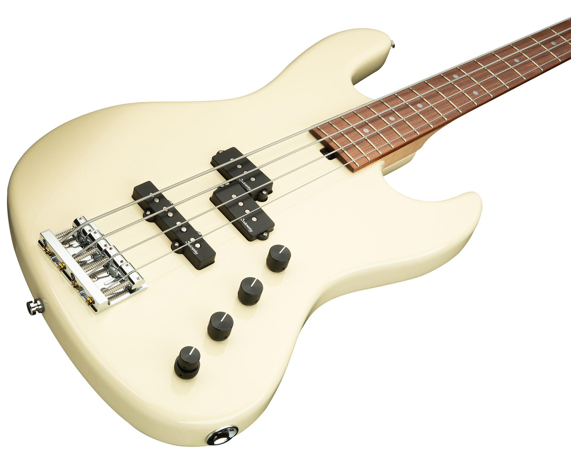 Sadowsky Verdine White 21 Fret 4c Metroline Signature All Active Pf - Olympic White - Solidbody E-bass - Variation 2