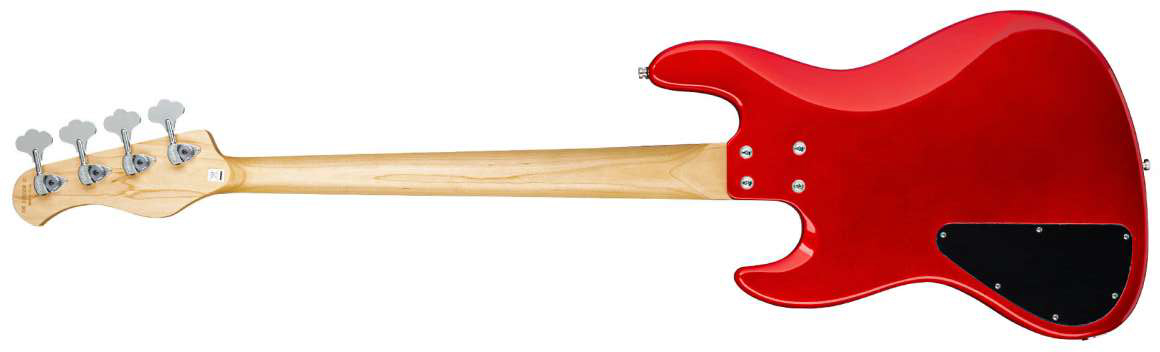 Sadowsky Vintage J/j Bass 21 Fret 4c Metroexpress Mor - Candy Apple Red - Solidbody E-bass - Variation 1