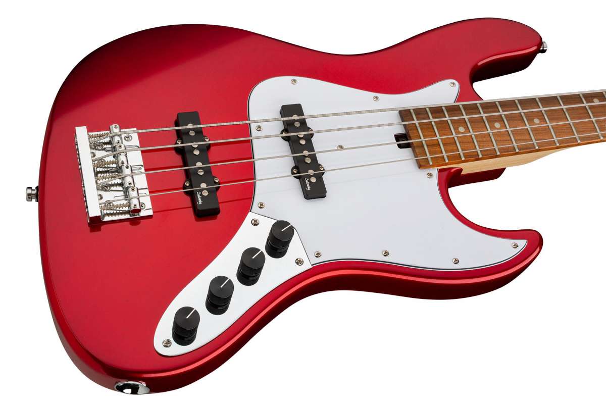 Sadowsky Vintage J/j Bass 21 Fret 4c Metroexpress Mor - Candy Apple Red - Solidbody E-bass - Variation 2