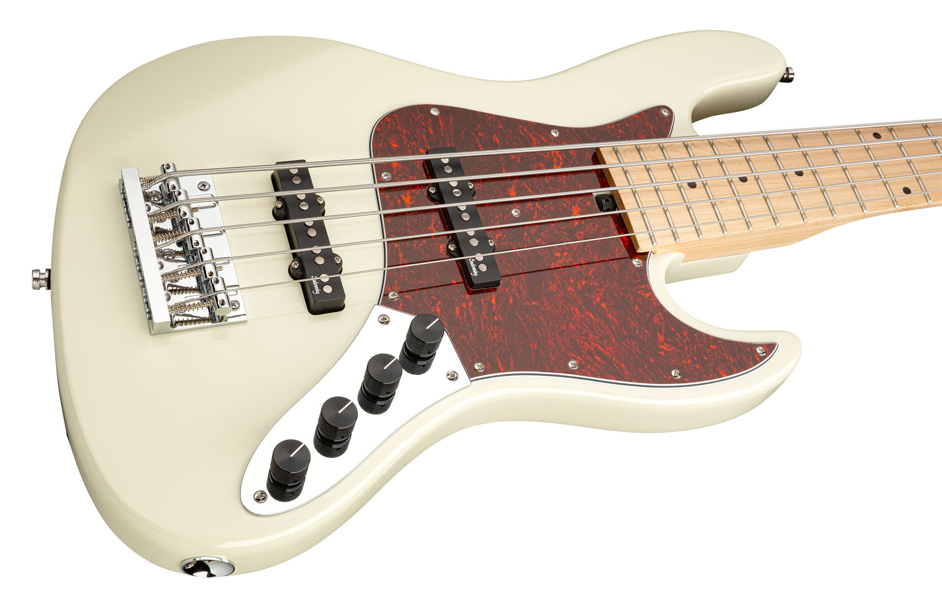 Sadowsky Vintage J/j Bass 21 Fret 5c Metroexpress Mn - Olympic White - Solidbody E-bass - Variation 2