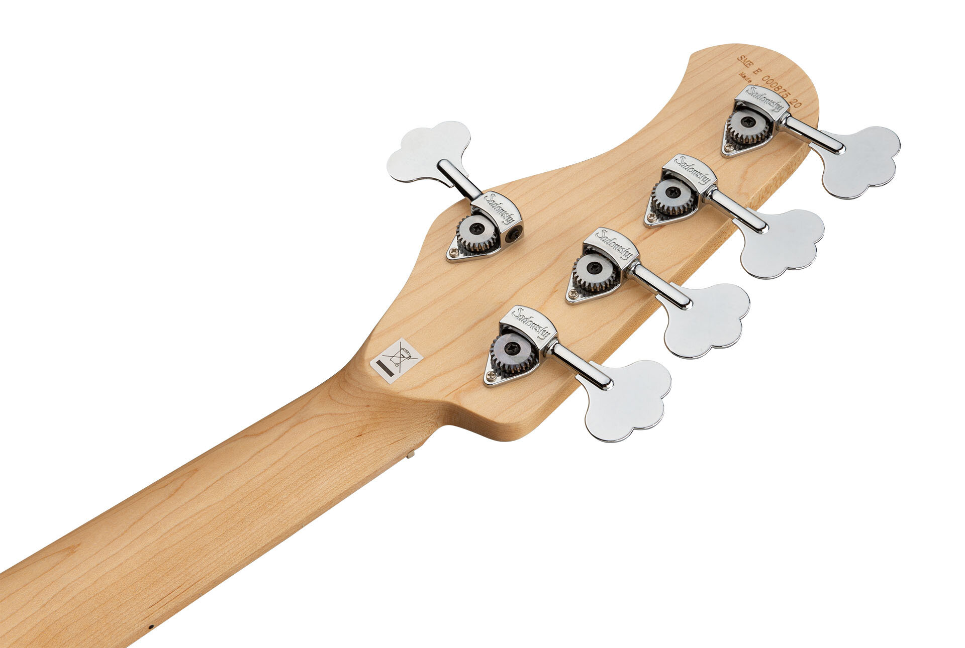 Sadowsky Vintage J/j Bass 21 Fret 5c Metroexpress Mn - Olympic White - Solidbody E-bass - Variation 4