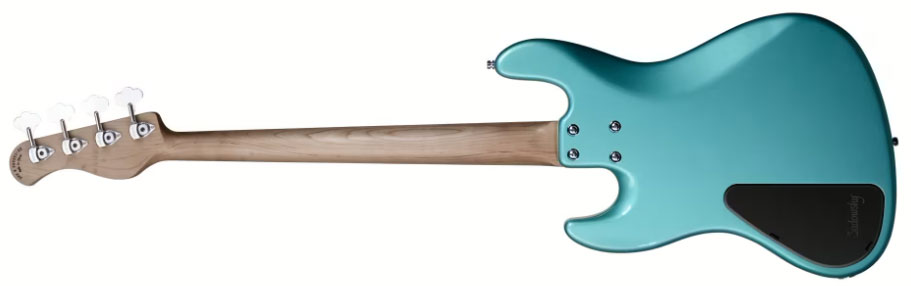 Sadowsky Vintage Jj Bass 21 Fret 4c Metroexpress V2 Pf - Sage Green Metallic - Solidbody E-bass - Variation 1