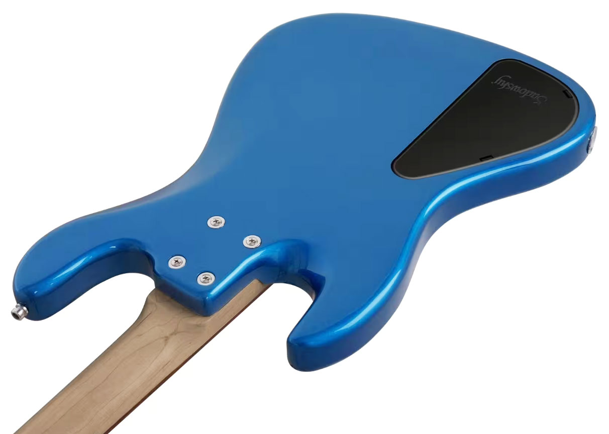 Sadowsky Vintage Jj Bass 21 Fret 4c Metroexpress V2 Pf - Ocean Blue Metallic - Solidbody E-bass - Variation 3