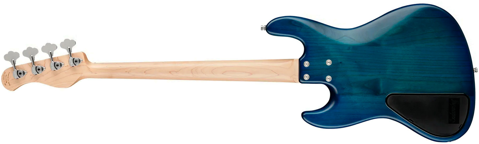 Sadowsky Vintage Jj Bass 21 Fret Alder 4c Metroline All Active Mor - Bora Blue Burst Transparent Satin - Solidbody E-bass - Variation 1