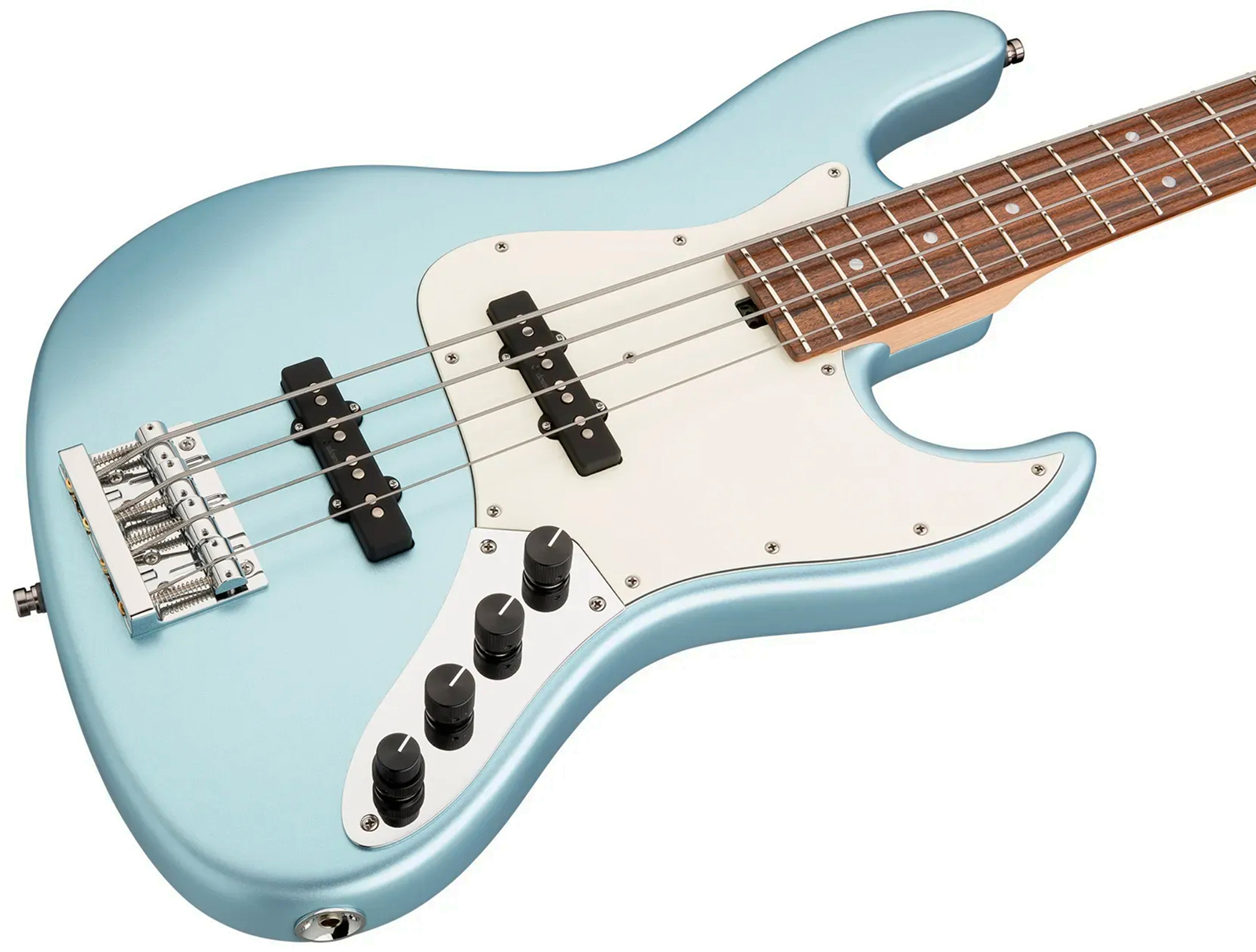 Sadowsky Vintage Jj Bass 21 Fret Alder 4c Metroline All Active Mor - Ice Blue Metallic Satin - Solidbody E-bass - Variation 2