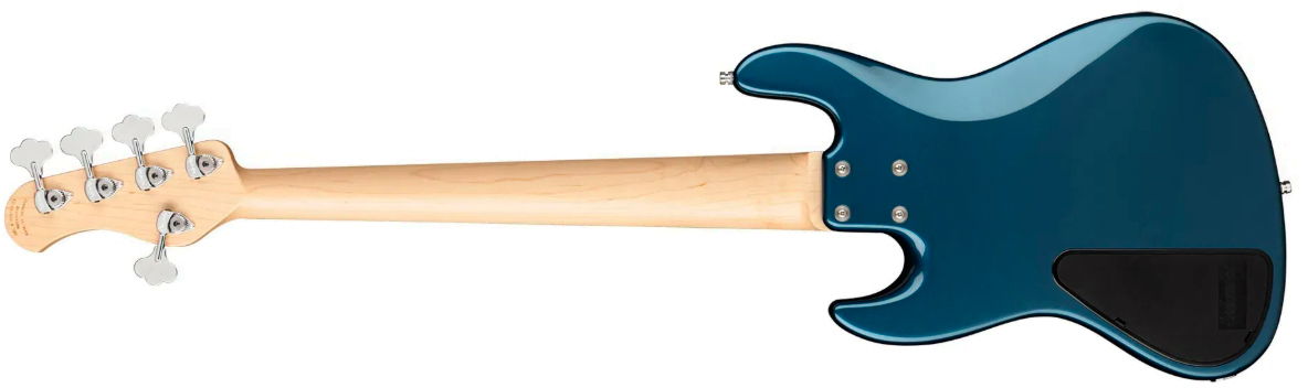 Sadowsky Vintage Jj Bass 21 Fret Alder 5c Metroline All Active Mor - Dark Lake Placid Blue Metallic - Solidbody E-bass - Variation 1