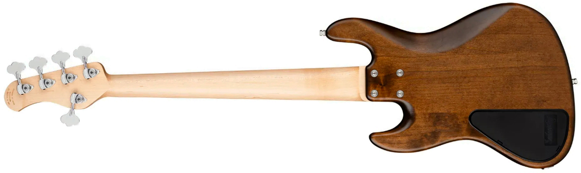Sadowsky Vintage Jj Bass 21 Fret Alder 5c Metroline All Active Mor - Antique Tobacco Transparent Satin - Solidbody E-bass - Variation 1