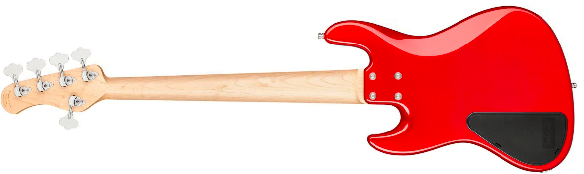 Sadowsky Vintage Jj Bass 21 Fret Alder 5c Metroline All Active Mor - Candy Apple Red Metallic - Solidbody E-bass - Variation 1