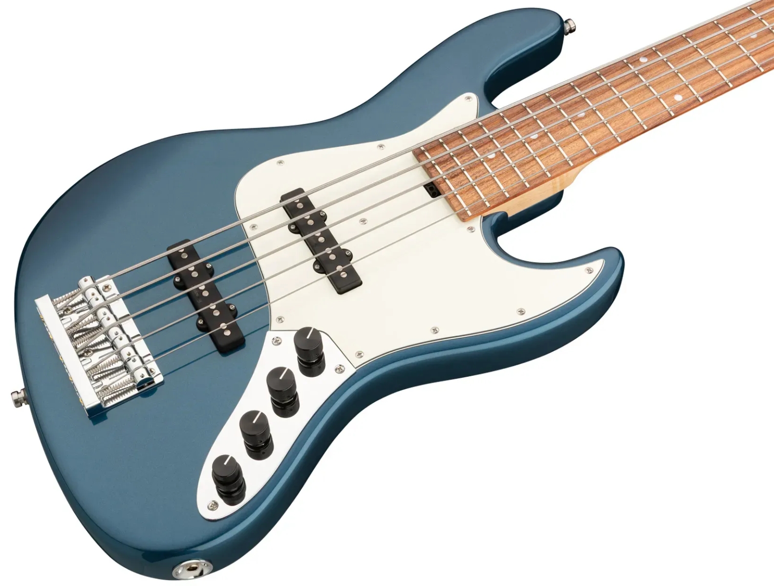 Sadowsky Vintage Jj Bass 21 Fret Alder 5c Metroline All Active Mor - Dark Lake Placid Blue Metallic - Solidbody E-bass - Variation 2