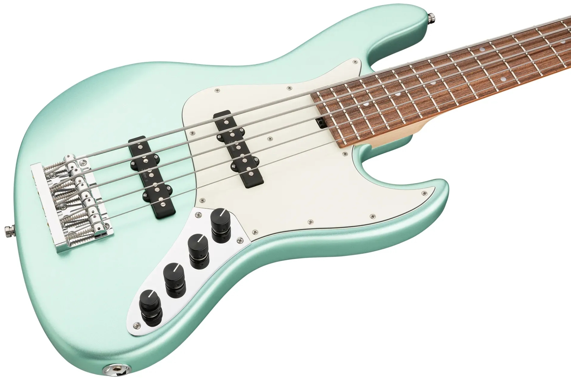 Sadowsky Vintage Jj Bass 21 Fret Alder 5c Metroline All Active Mor - Solid Sage Green Metallic Satin - Solidbody E-bass - Variation 2
