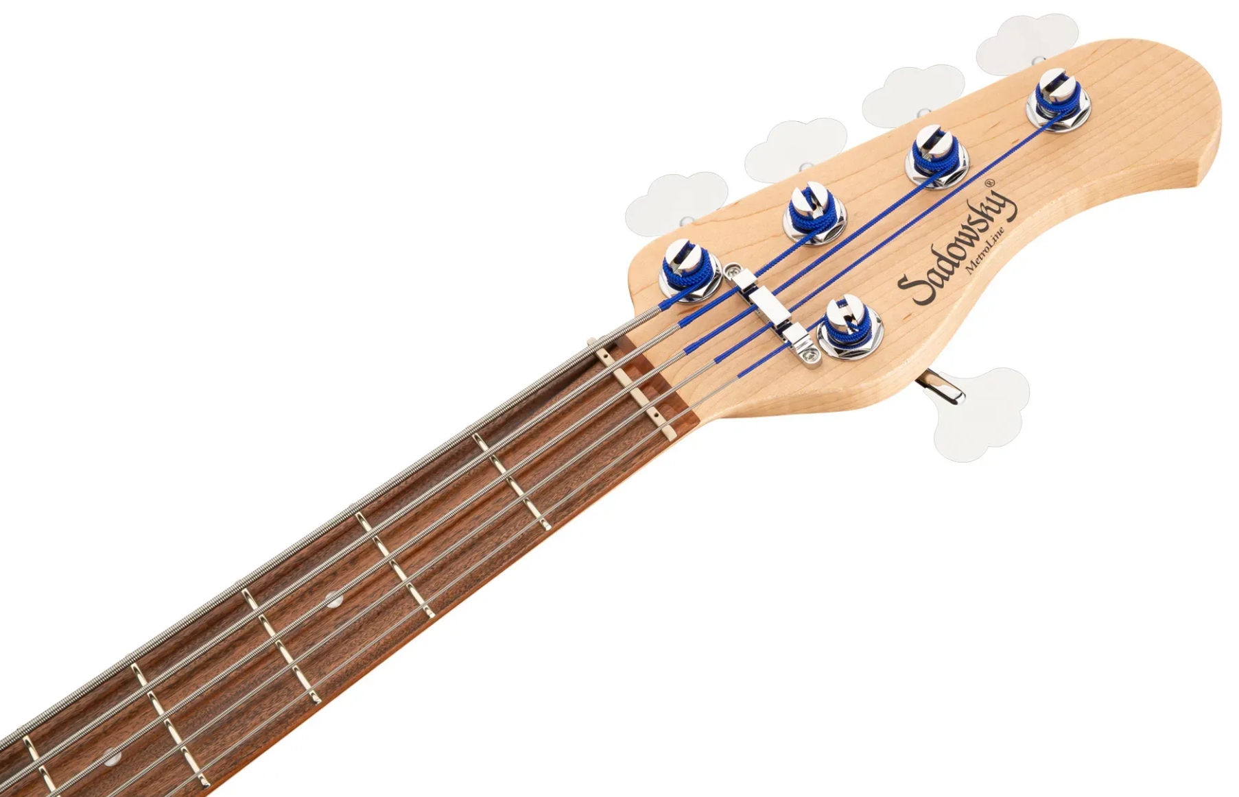 Sadowsky Vintage Jj Bass 21 Fret Alder 5c Metroline All Active Mor - Dark Lake Placid Blue Metallic - Solidbody E-bass - Variation 4