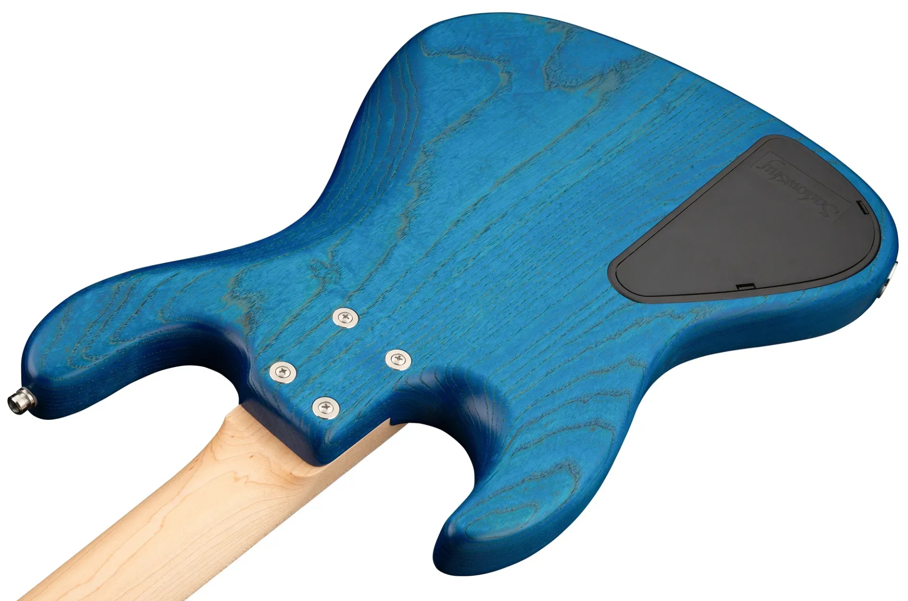 Sadowsky Vintage Jj Bass 21 Fret Ash 4c Metroline All Active Mn - Ocean Blue Transparent Satin - Solidbody E-bass - Variation 3