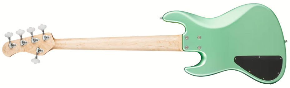 Sadowsky Vintage Jj Bass 21 Fret Ash 5c Metroline All Active Mn - Sage Green Metallic Satin - Solidbody E-bass - Variation 1