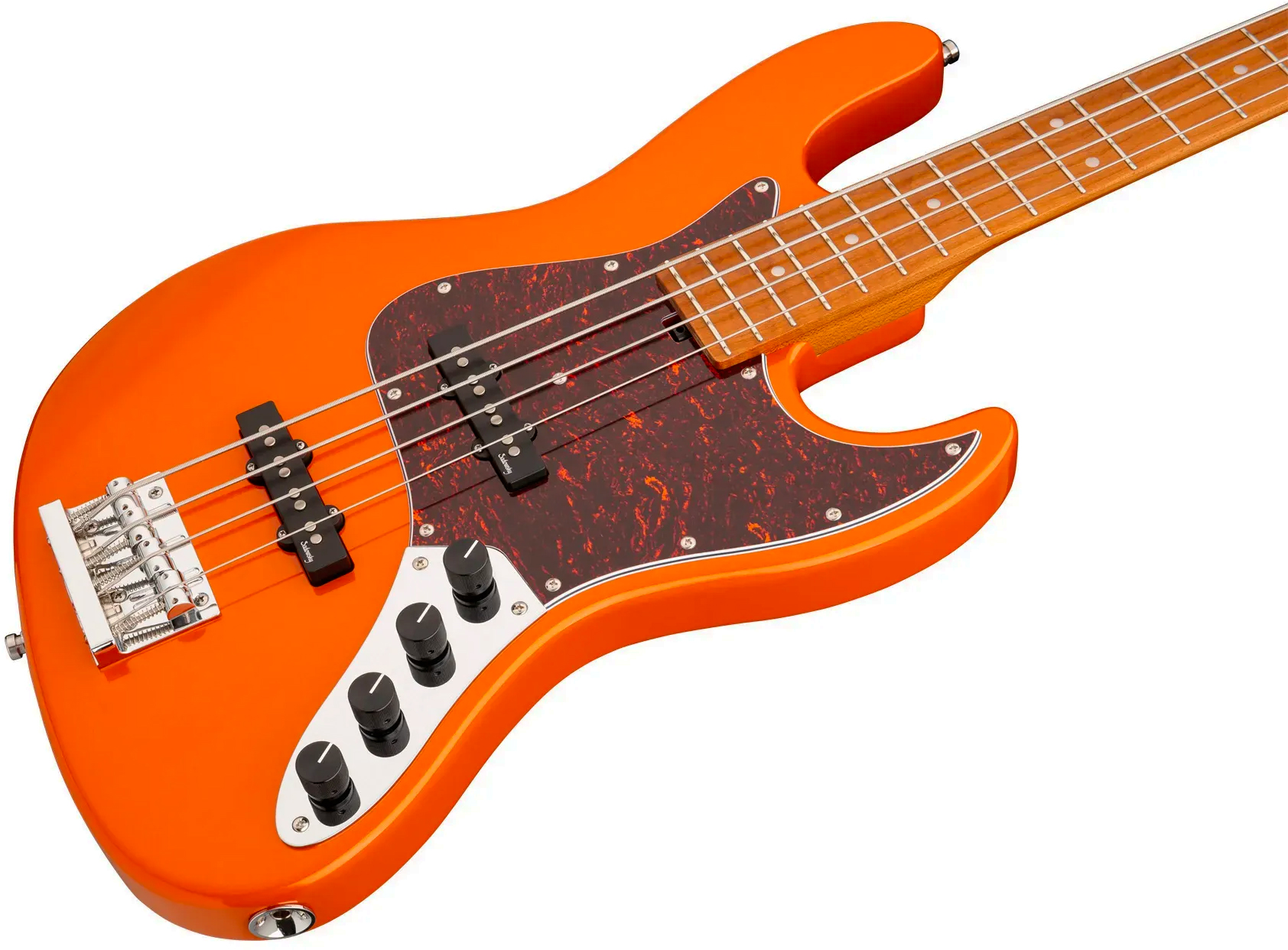 Sadowsky Vintage Jj Bass 21f 4c Metroexpress Mn - Candy Apple Orange Metallic - Solidbody E-bass - Variation 2