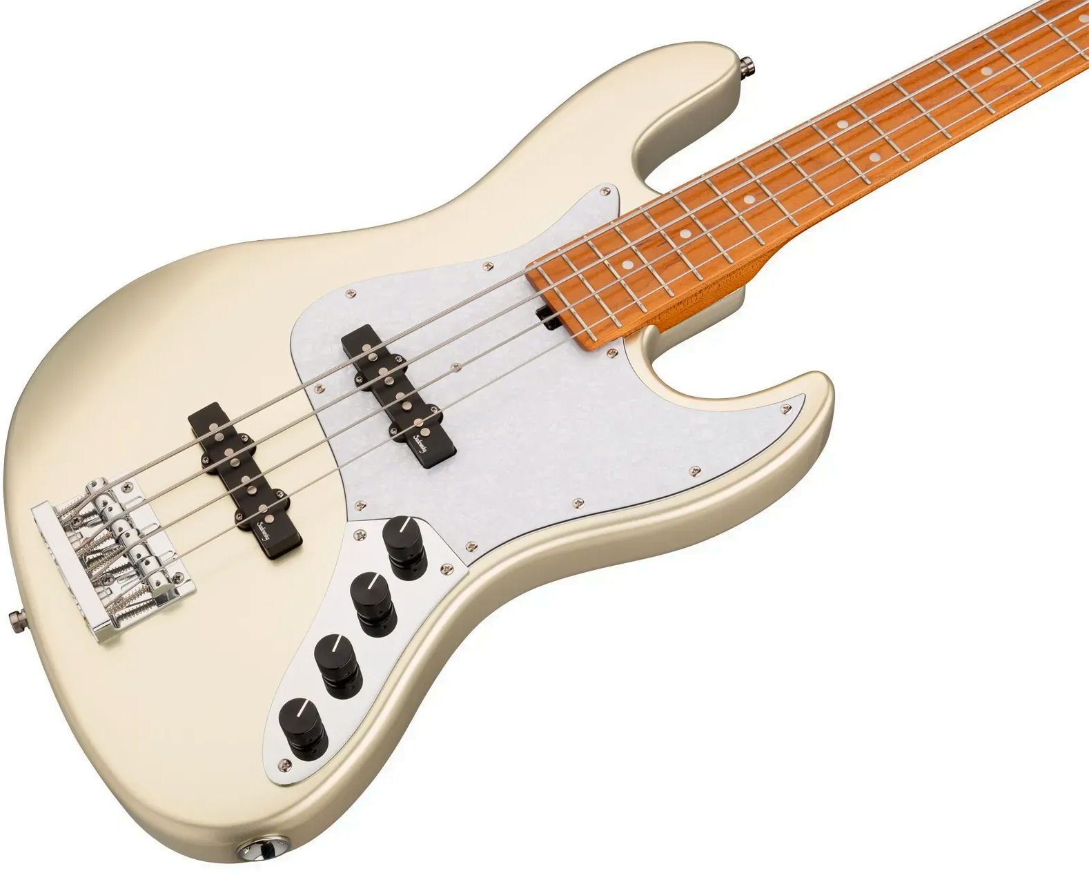 Sadowsky Vintage Jj Bass 21f 4c Metroexpress Mn - Champagne Metallic - Solidbody E-bass - Variation 2
