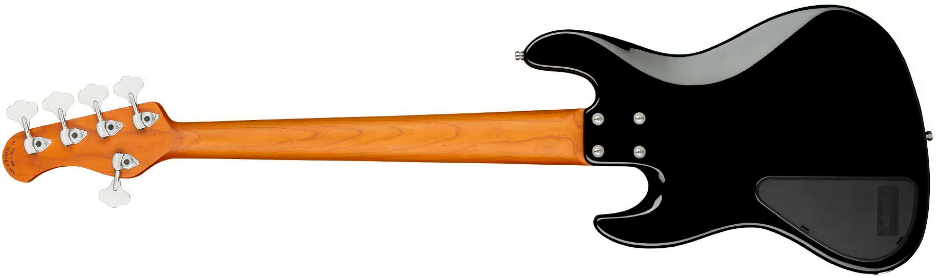 Sadowsky Vintage Jj Bass 21f 5c Fretless Metroexpress Mor - Black - Solidbody E-bass - Variation 1