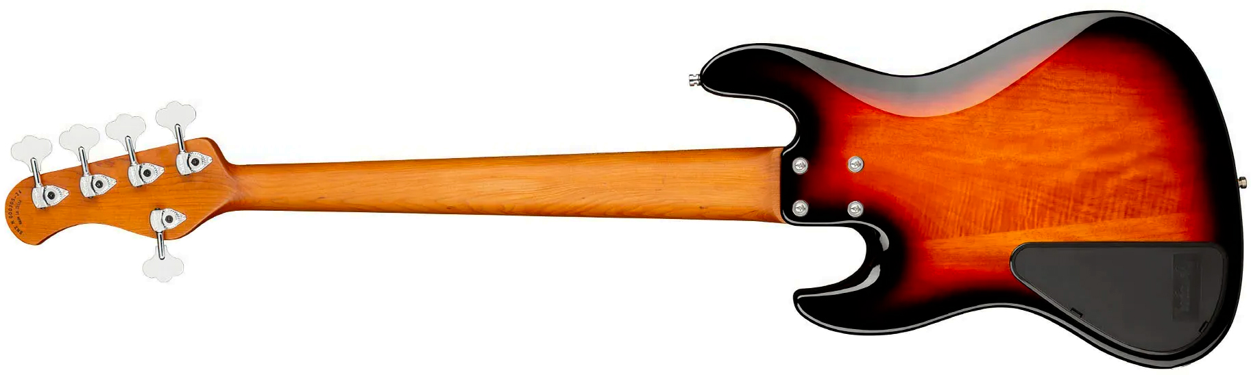 Sadowsky Vintage Jj Bass 21f 5c Fretless Metroexpress Mor - Tobacco Sunburst Transparent - Solidbody E-bass - Variation 1