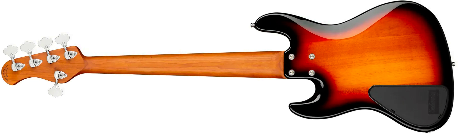 Sadowsky Vintage Jj Bass 21f 5c Metroexpress Mn - Tobacco Sunburst Transparent - Solidbody E-bass - Variation 1