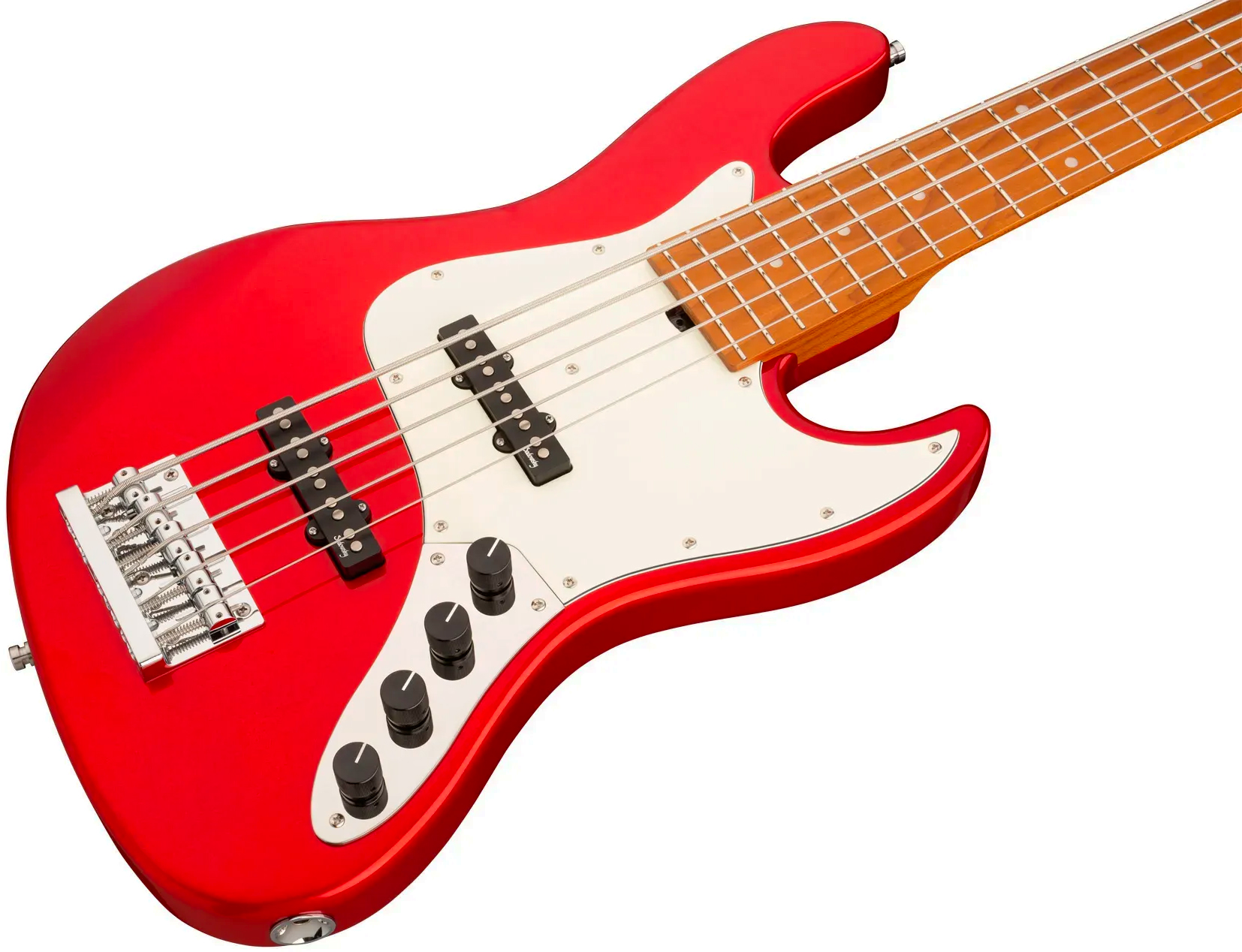 Sadowsky Vintage Jj Bass 21f 5c Metroexpress Mn - Candy Apple Red Metallic - Solidbody E-bass - Variation 2