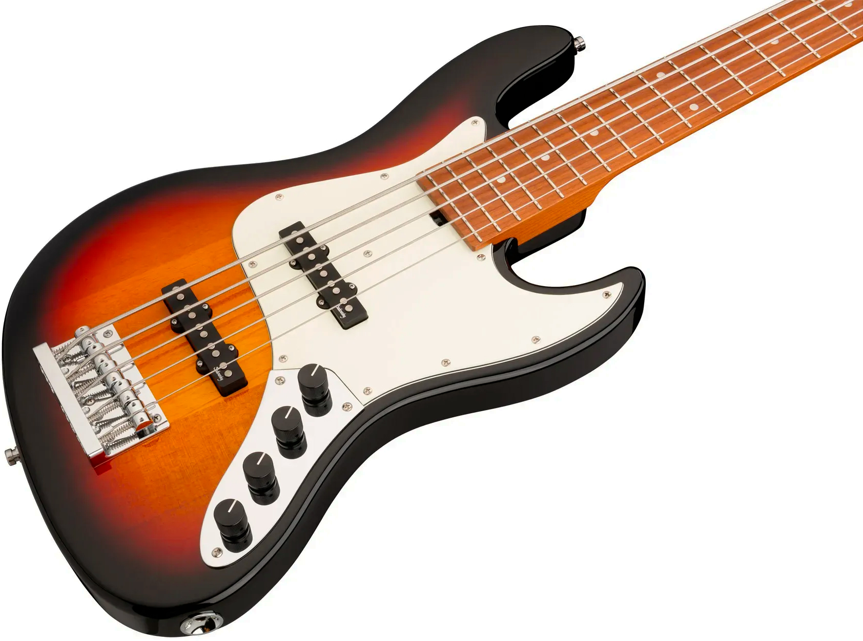 Sadowsky Vintage Jj Bass 21f 5c Metroexpress Mn - Tobacco Sunburst Transparent - Solidbody E-bass - Variation 3