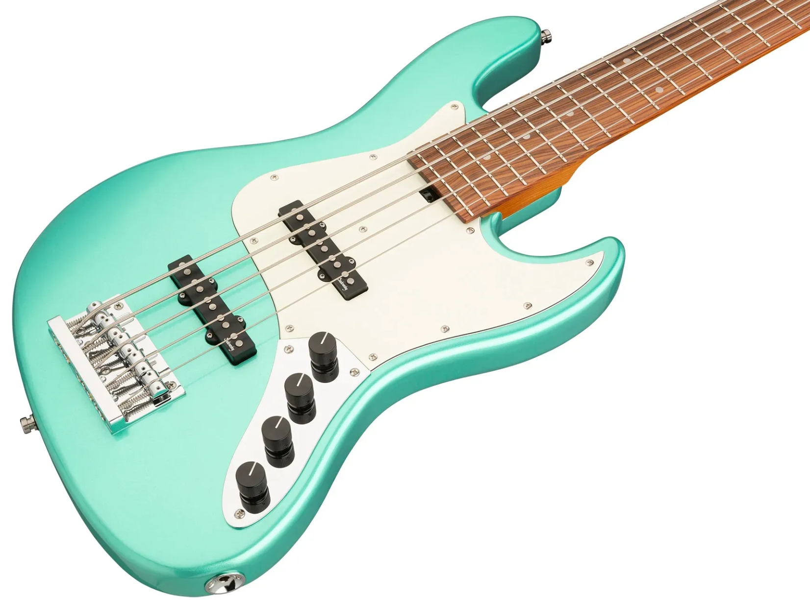 Sadowsky Vintage Jj Bass 21f 5c Metroexpress Mor - Sage Green Metallic - Solidbody E-bass - Variation 2