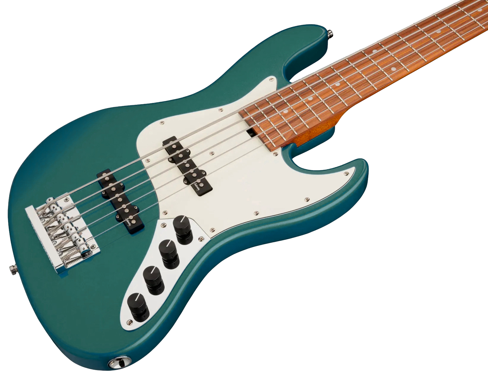 Sadowsky Vintage Jj Bass 21f 5c Metroexpress Mor - Sherwood Green Metallic - Solidbody E-bass - Variation 3