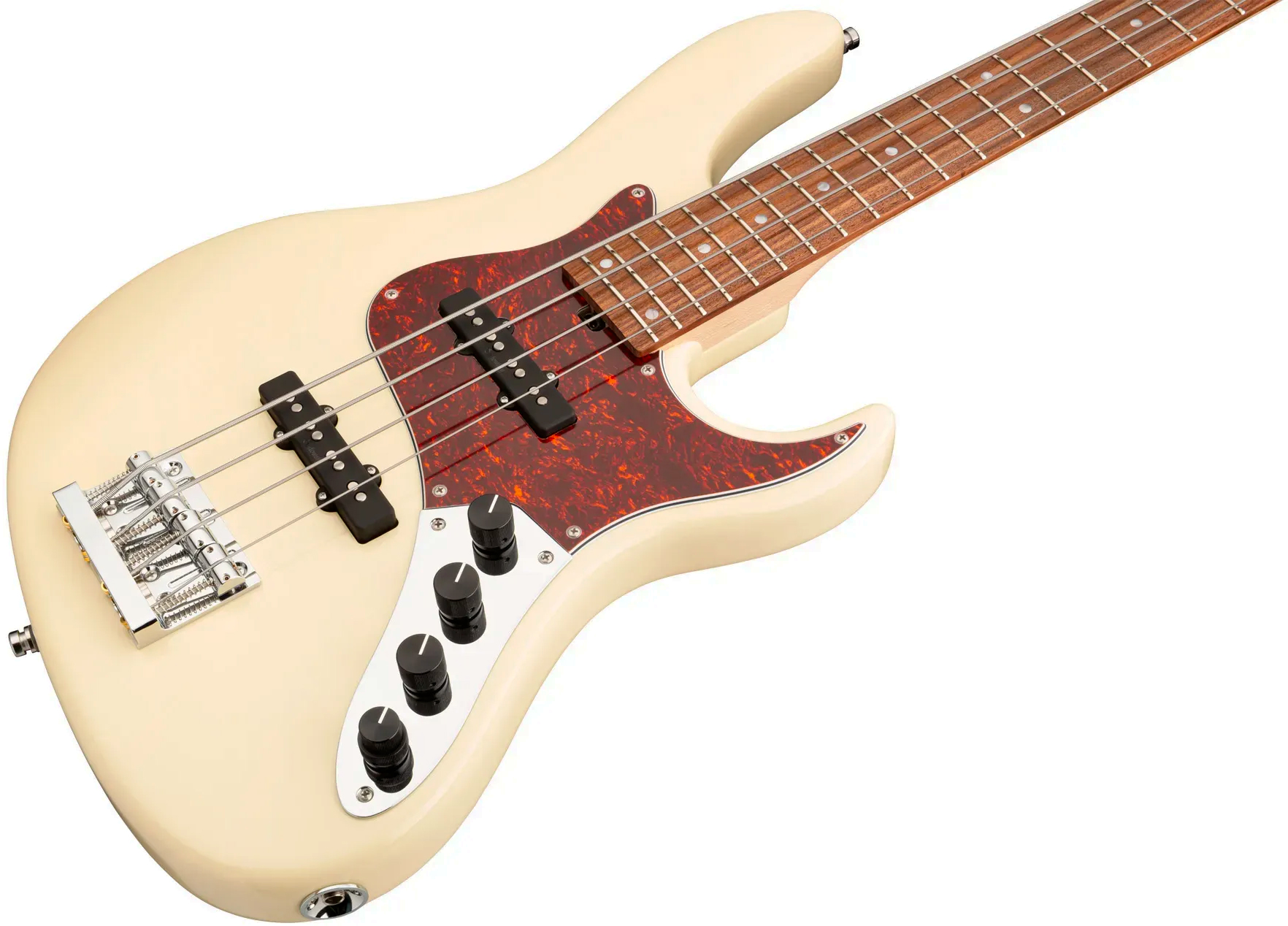Sadowsky Vintage Jj Bass 24 Fret Alder 4c Metroline All Active Mor - Olympic White - Solidbody E-bass - Variation 2