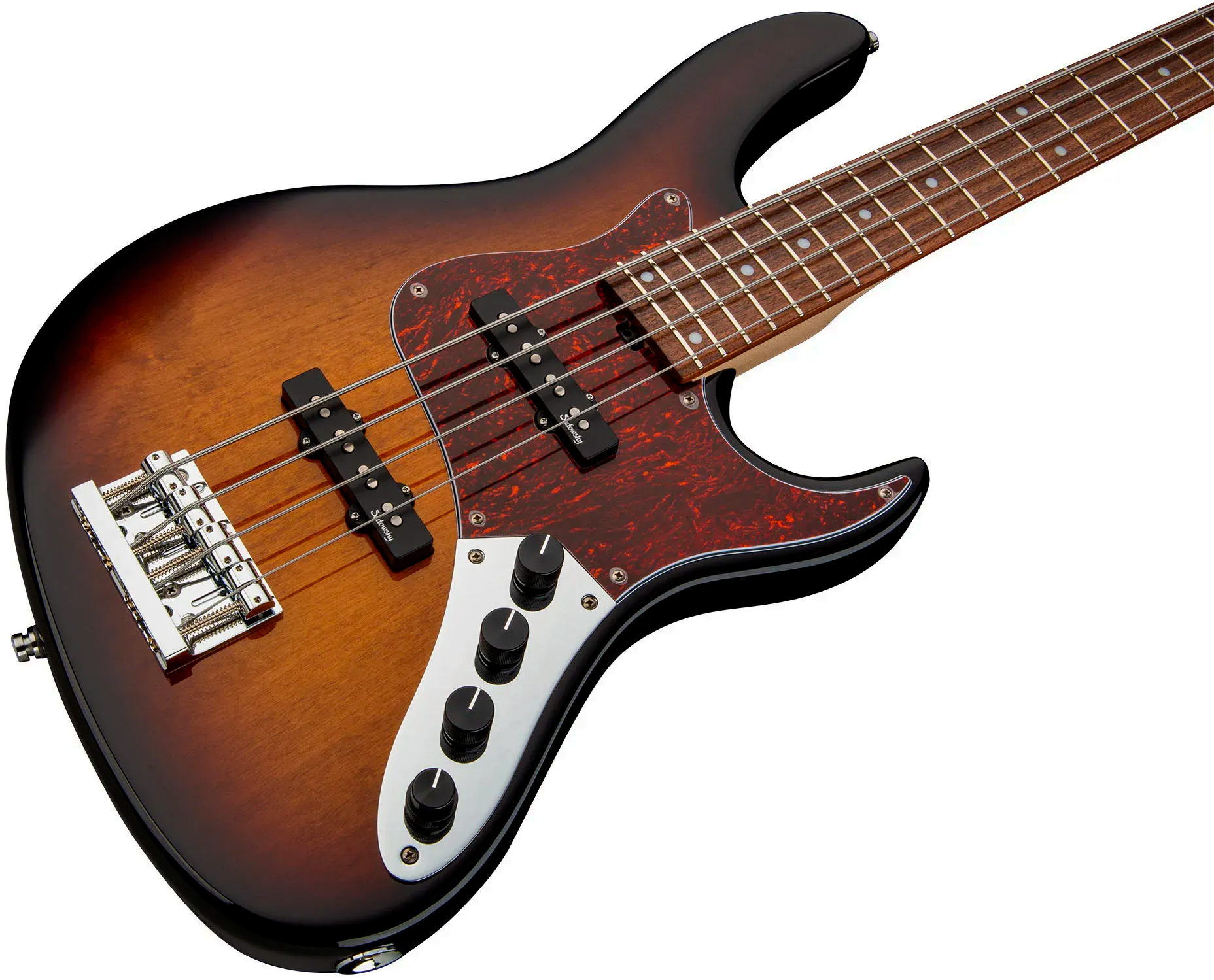 Sadowsky Vintage Jj Bass 24 Fret Alder 4c Metroline All Active Mor - '59 Burst Transparent - Solidbody E-bass - Variation 2