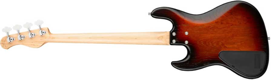 Sadowsky Vintage M/j Bass 21f Ash 4c Metroline All Active Mn - Almond Sunburst Trans. Satin - Solidbody E-bass - Variation 1