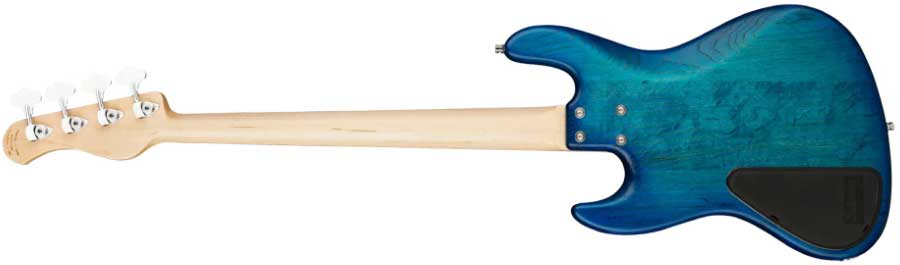 Sadowsky Vintage M/j Bass 21f Ash 4c Metroline All Active Mn - Bora Blue Burst Trans. Satin - Solidbody E-bass - Variation 1